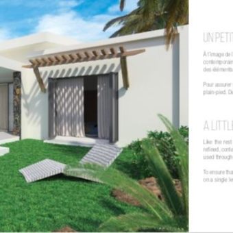 Luxueuses villas F4 avec piscine individuelle, Grand Baie