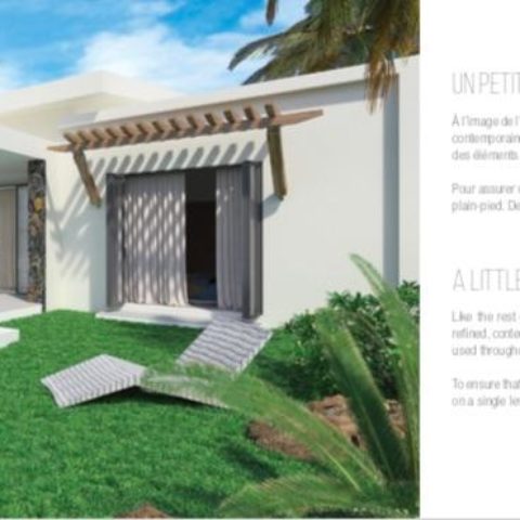 Luxueuses villas F4 avec piscine individuelle, Grand Baie